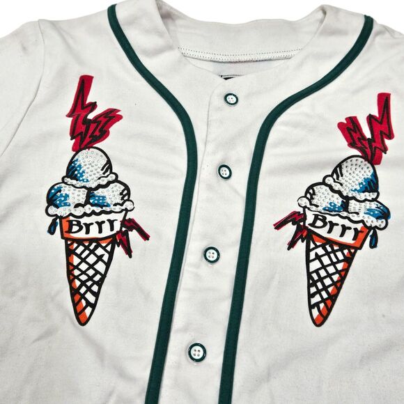 Adult Medium - Rise as 1NE Limited Edition Wizop - Cartoon Jersey Button Tee - Picture 9 of 16